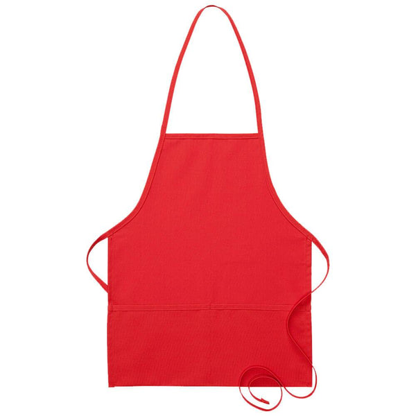 Mayamam Weavers Child & Adult Matching Bib Aprons | Cajola Red Stripes One Size Red