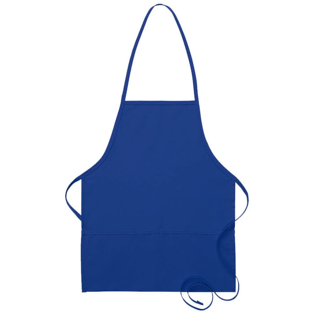 2-Pocket Bib Apron (Made in the USA - 22")