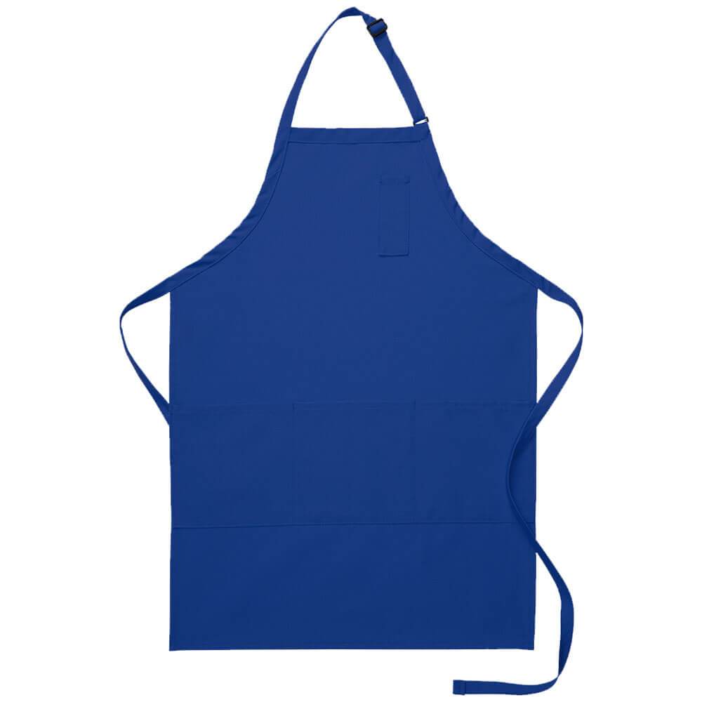 3-Pocket Butcher Apron W/Pencil Pocket (Made in the USA - 34")