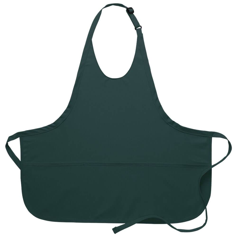 3-Pocket Scoop Neck Apron (Made in the USA - 28")