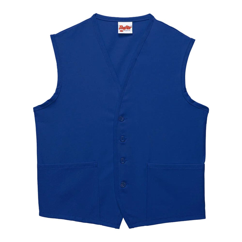 2-Pocket Unisex Vest in Various Sizes (Made In The USA) by The 